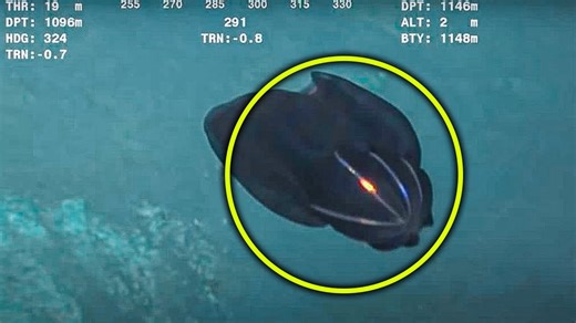 When A Deep Ocean Camera Caught This Alien Sea Creature, No One Had Seen Anything Like It Before