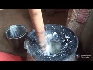 Traditional way of making "Ghee" from curd || Butter || Nepal