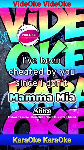 Mamma Mia - Karaoke Version of ABBA Hits