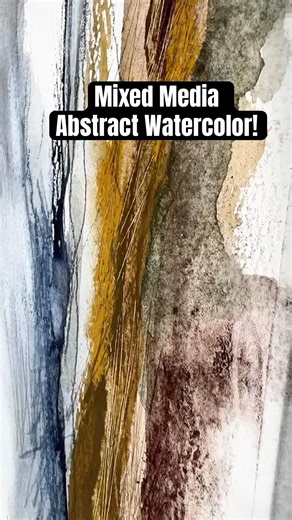 What Happens When You Combine Watercolor with Mixed Media?