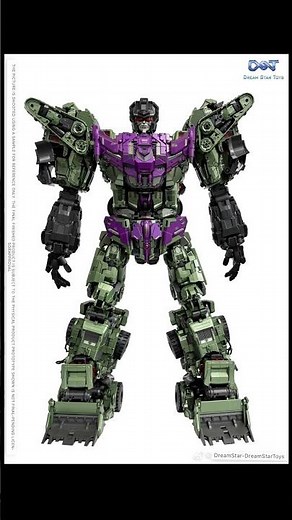 Devastator Wars!! Dream Star Toys. DST02 -004 Pusher Warrior, MP Bonecrusher. #transformers