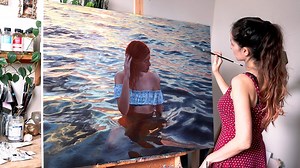 Stunning two-year timelapse of oil painting.