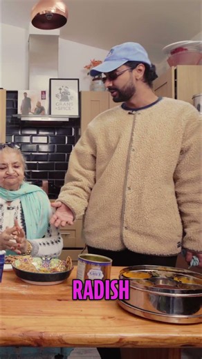 Muli Parantha Recipe: Bryn and Gran's Amazing Creation #shorts