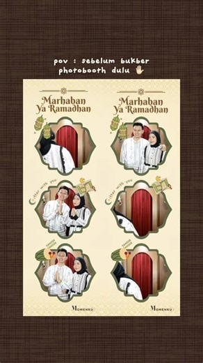 Kegiatan wajib sebelum bukber, pasti photobooth dulu 😋🫰🏻 #photobooth #photobooth #couple #ramadhan