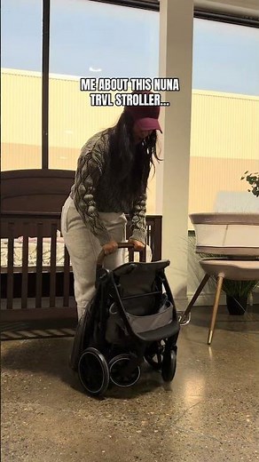 🤯 The Nuna TRVL Stroller is the ultimate one-handed fold travel stroller.