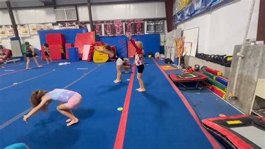 9.3K views · 52 reactions | Level 1 floor routines have been started! Our level 1s started learning their floor routine 3 weeks ago. We are so excited to see them progress! | Flip Zone Gymnastics | Facebook