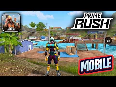 New Battle Royale Game For Mobile - Prime Rush (Android/iOS)