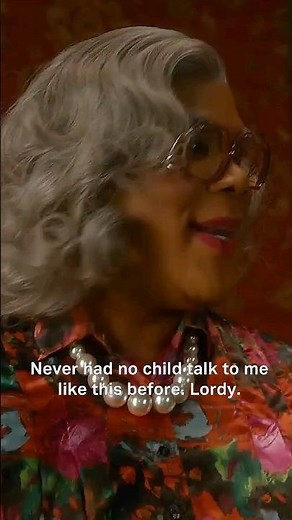 Talking back to Madea is never a good idea | Tyler Perry's Madea's Witness Protection