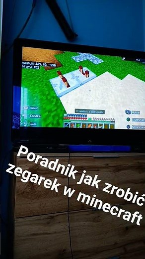 poradnik jak zrobić zegarek w minecraft