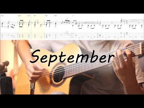 September / Earth, Wind & Fire - Guitar TAB