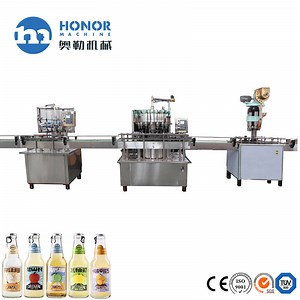 [Hot Item] Linear Type 300ml Pet Bottle Water Liquid Filling Machine Rinser Filler Capper