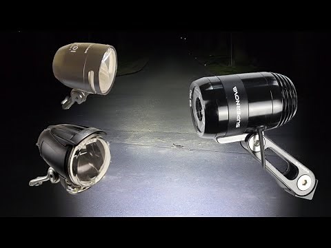 Supernova E3 Pro 2 + BUMM Lampen verbessert? Dynamolampen im Test