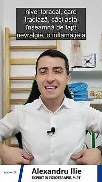 Am dureri toracale, nevralgii intercostale. Ce pot sa fac? Raspuns - M.PT Alexandru Ilie