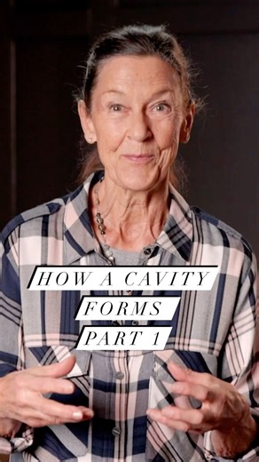 Part 1 The process of how a cavity forms. @drelliephillips @drelliephillips #cavityprevention #dentist #oralhealth | Dr. Ellie Phillips DDS