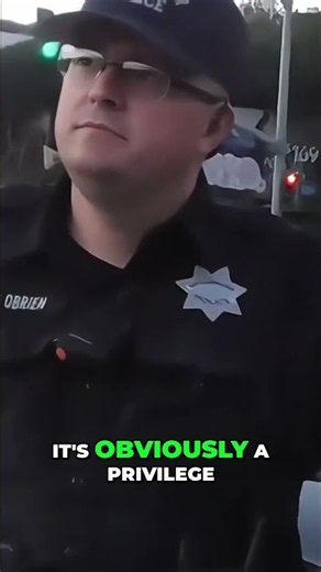Officer Admits Due Process Requires Government Permission #rights