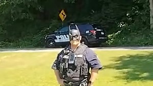 Battle Creek officer's 'Batman' disguise fails to add levity to neighborhood dispute