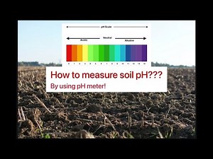 How to measure soil pH by using pH meter???