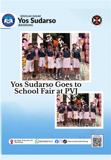 Halo Ayah & Bunda 👋 Kami seru-seruan sambil belajar di booth YSS di Paris Van Java hari ini! 🏫✨ Banyak aktivitas menarik, info pendaftaran, dan keseruan untuk anak-anak 🎨📚 Jangan lewatkan kesempatan untuk berkunjung: 🗓 Senin – Minggu | 2–8 Februari 2026 📍 Paris Van Java Mall Yuk, ajak si kecil datang dan kenali sekolah impiannya 💙 Kami tunggu di booth kami ya! #BoothSekolah #ParisVanJava #SekolahMenyenangkan #AyoDaftarSPMB #SPMB2026