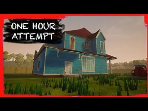 HELLO NEIGHBOR MOD KIT: ONE HOUR ATTEMPT [FULL RELEASE]