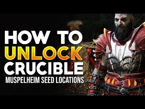 God of War Ragnarok - How To Get To Muspelheim & Unlock The Crucible - All Muspelheim Seed Locations