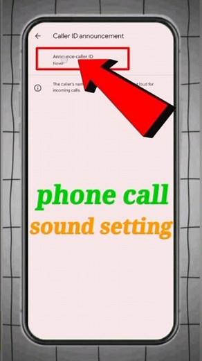 phone call sound play setting 😱#phone #sound #call #setting