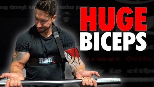 Balloon method biceps workout creates hulk-like arm mass