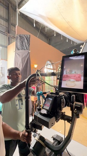 Reels shoot #fx3 #crane2 #cameraaccessories #smallhd #shotsvideo | Rajon Dhar