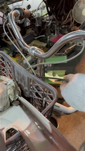 Installing the Rear Roller Brake Cable on a Panasonic Electric Bicycle
