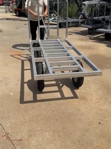 Exploring Hand-Pulled Flatbed Trucks for Easy Transport