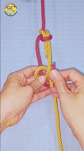 Knot rope tip diy at home 💡 Strong and secure