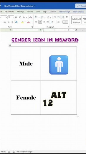 Create a Gender Drop-Down List in MS Word Using Code! 🤯 #shorts #mswordforbeginners