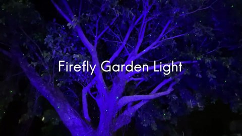 Firefly Garden Lights Star Projector Laser Christmas Lights for Garden Lawns Courtyard