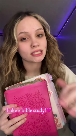 Luke 2 bible study!🩷 (in depth) #biblestudy #jesus #luke #christian #fy