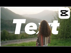 "CapCut Tutorial: How to Put Text Behind a Person Effect | Step-by-Step Guide"