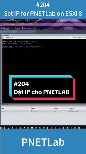 Hướng Dẫn Đặt IP Tĩnh Cho PNETLab