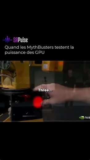 SAPulse on Instagram: "Lors d’une conférence NVIDIA, les célèbres Adam Savage et Jamie Hyneman (MythBusters) ont décidé de mettre la puissance des GPU à l’épreuve. À travers une série d’expériences spectaculaires, ils ont démontré comment ces processeurs graphiques gèrent des volumes de données colossaux à une vitesse fulgurante, transformant aussi bien le jeu vidéo que l’intelligence artificielle. Un moment unique où la curiosité scientifique rencontre la technologie de pointe, rappelant qu’à c