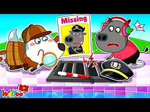 Wolfoo Lần Theo Dấu Vết Truy Tìm Cảnh Sát Mất Tích 🕵️ Thám Tử Wolfoo | Wolfoo Tiếng Việt