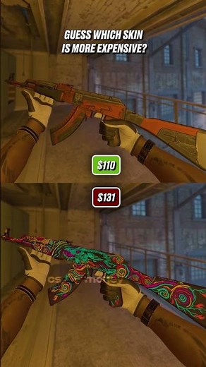 GUESS WHICH SKIN IS MORE EXPENSIVE – IT'S NOT WHAT YOU THINK! 💰🤯