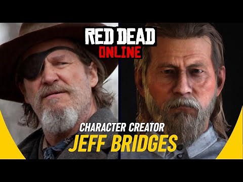 JEFF BRIDGES: Character Creator (True Grit) RDR2 Rooster Cogburn