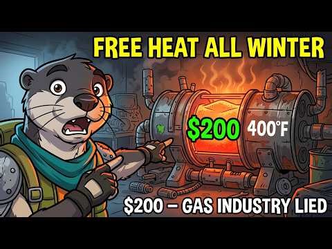 $200 Sand Battery Heats Home All Winter – Gas Lie Exposed