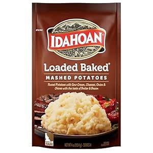 Idahoan Mashed Loaded Potatoes, 4 oz
