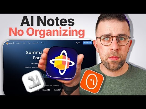 I Tried 3 AI Idea Organizers for Notes
