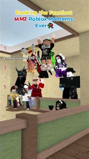 Ranking the Funniest MM2 Roblox Moments