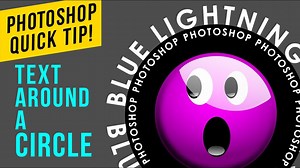 Photoshop quick tip: How to place text around a circle