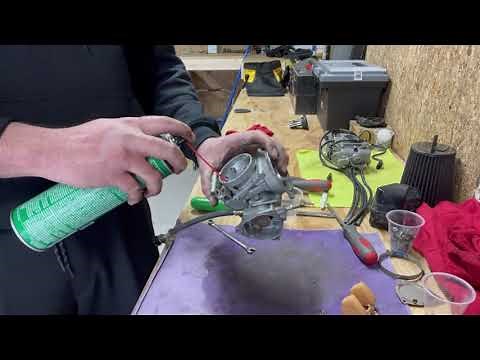02-07 Suzuki LTZ400 - Carb Cleanout