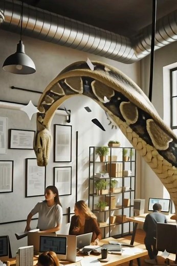 How does a snake attack? #horror #snake