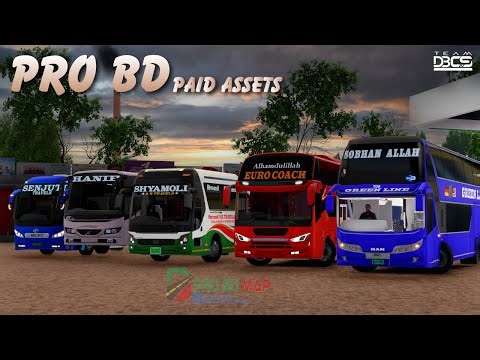 Cinematic Vibe! Pro BD Map Premium Bus Collection 🎥