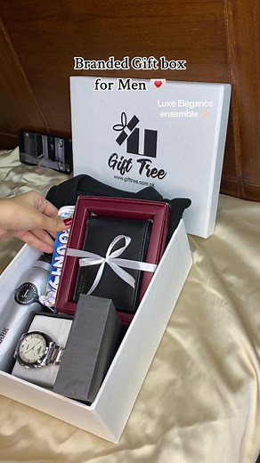 Luxury Branded Gift Box for Men - Gift Tree PK