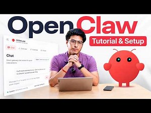 OpenClaw Full Tutorial: Your First 24/7 AI Agent 🤖🦞