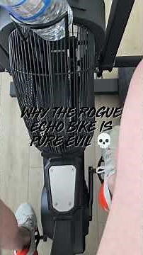 Why the Rogue Echo Bike is Pure Evil 💀 #rogueechobike #airbike #myfitnesswithrogue#fitnessmotivation
